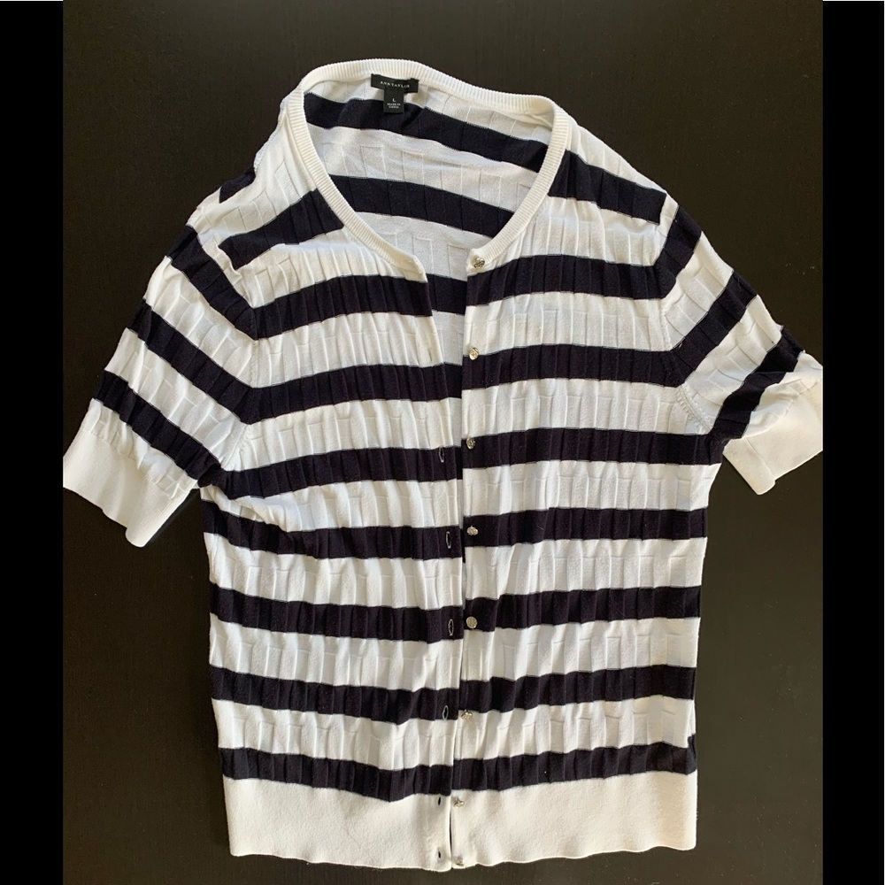 Ann Taylor Striped Sweater